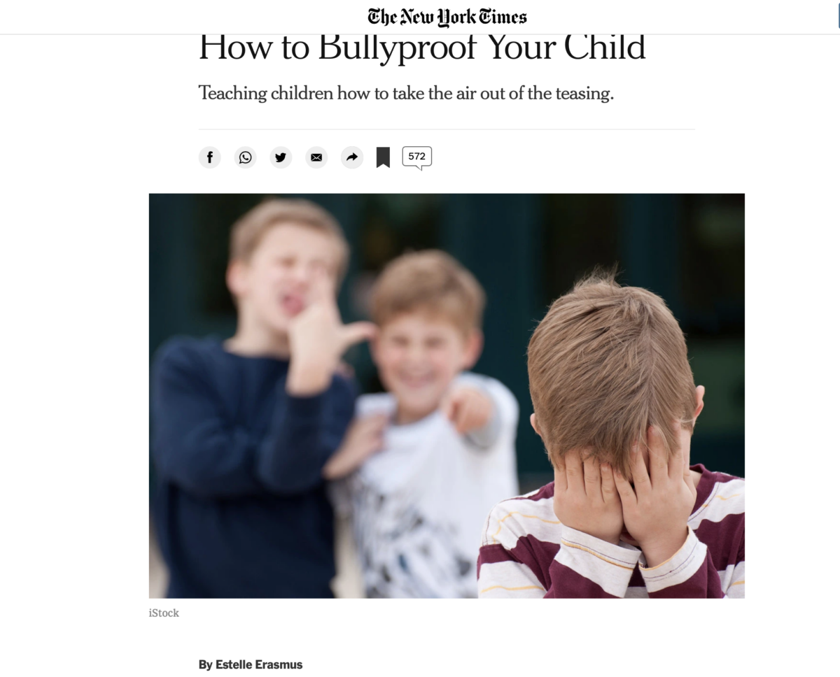 How to Bullyproof Your Child